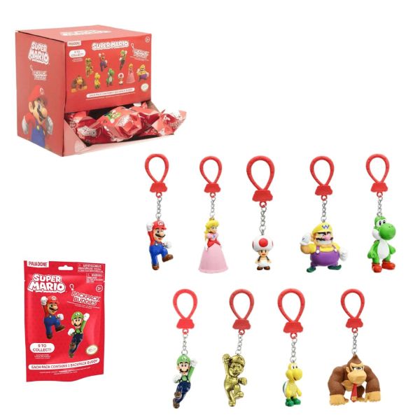PALADONE – SUPER MARIO BROS Backpack Buddies cm In busta (In display box da 24) 9ass…x24…x96